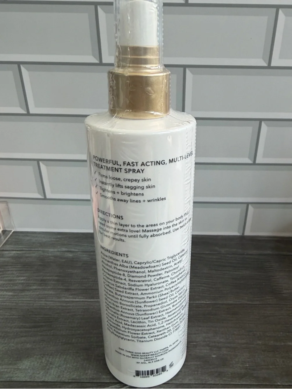 Nakery Beauty Lift-TOX SkinFirm Body Lifting Treatment - White & Gold